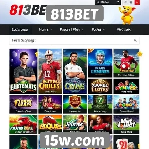Comparação das opções de jogos disponíveis no 813BET